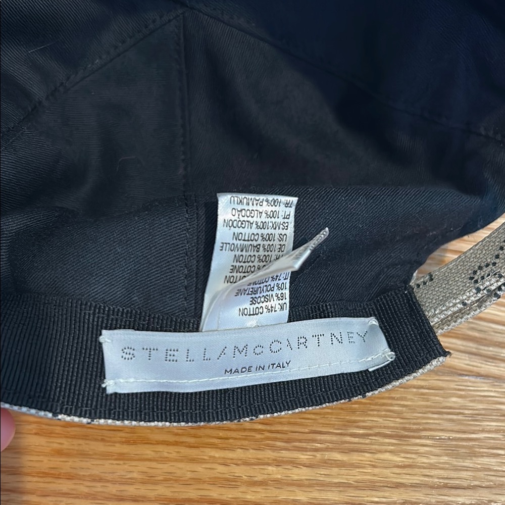 Stella McCartney Tan Patterned Cap - Picture 2 of 5